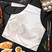 Polynesian Tribal Plumeria Lotu Tamaiti Apron Pastel Nude - Polynesian Pride