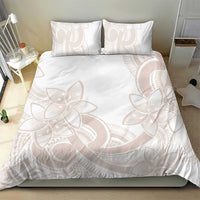 Polynesian Tribal Plumeria Lotu Tamaiti Bedding Set Pastel Nude LT9 - Polynesian Pride