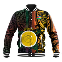 Personalised Shefa Day Baseball Jacket Happy June 18 Vanuatu Province