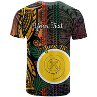 Personalised Shefa Day T Shirt Happy June 18 Vanuatu Province