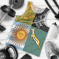 Personalised Rugby 2025 Championship Men Tank Top Combination of Southern Hemisphere Countries LT14 - Polynesian Pride