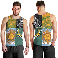Personalised Rugby 2025 Championship Men Tank Top Combination of Southern Hemisphere Countries LT14 - Polynesian Pride