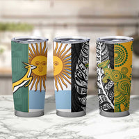Rugby 2025 Championship Tumbler Cup Combination of Southern Hemisphere Countries - Polynesian Pride