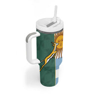 Rugby 2025 Championship Tumbler With Handle Combination of Southern Hemisphere Countries LT14 - Polynesian Pride