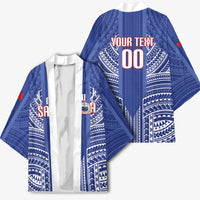 Custom Manu Samoa Rugby 2026 Kimono Samoan Pattern