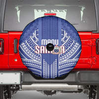 Manu Samoa Rugby 2026 Spare Tire Cover Samoan Pattern