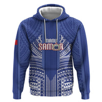 Custom Manu Samoa Rugby 2026 Zip Hoodie Samoan Pattern