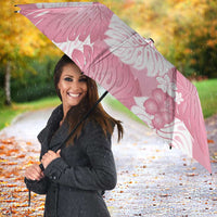 Pink Aloha Hawaii Umbrella Monstera Hibiscus Plumeria Seamless Vibes LT14 - Polynesian Pride