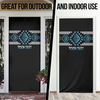 Aotearoa Atua Ranginui Personalised Door Cover Maori Sky Father Taniko Motifs LT14 - Polynesian Pride