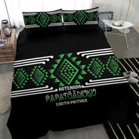 Aotearoa Atua Papatuanuku Bedding Set Maori Earth Mother Taniko Motifs LT14 - Polynesian Pride
