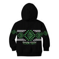 Aotearoa Atua Papatuanuku Personalised Kid Hoodie Maori Earth Mother Taniko Motifs LT14 - Polynesian Pride