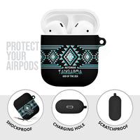 Aotearoa Atua Tangaroa AirPods Case Maori God Of The Sea Taniko Motifs LT14 - Polynesian Pride
