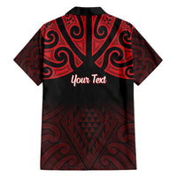 Personalised Keep Maori Wards New Zealand Family Matching Tank Maxi Dress and Hawaiian Shirt Stronger Together Aotearoa Taniko LT14 - Polynesian Pride