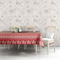 Mele Kalikimaka Hawaii Tablecloth Funny Beer-Loving Santa Hawaiian Tropical - Polynesian Pride