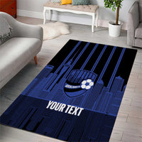 New Zealand Auckland Football Custom Area Rug Go City of Sails Est 2025 LT14 - Polynesian Pride