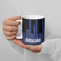 New Zealand Auckland Football Custom Ceramic Mug Go City of Sails Est 2025