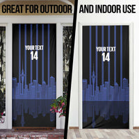 New Zealand Auckland Football Custom Door Cover Go City of Sails Est 2025 LT14 - Polynesian Pride