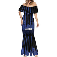 New Zealand Auckland Football Custom Mermaid Dress Go City of Sails Est 2025 LT14 - Polynesian Pride
