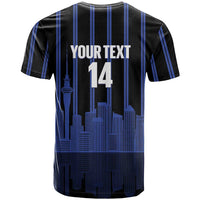 New Zealand Auckland Football Custom T Shirt Go City of Sails Est 2025 LT14 - Polynesian Pride