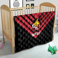Hekari Papua New Guinea Football Custom Quilt Go PNG Red Army