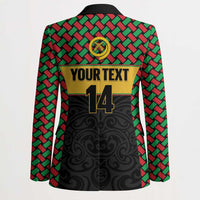 Vanuatu Football Custom Blazer Go Chiefs Basket-weave Pattern
