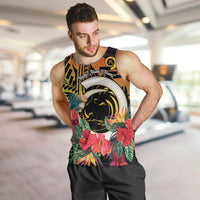 Vanuatu Boar Tusk Yumi Yumi Yumi Men Tank Top Independens Dei Long God Yumi Stanap