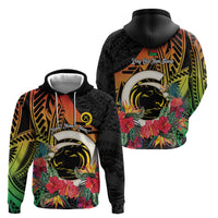 Vanuatu Boar Tusk Yumi Yumi Yumi Zip Hoodie Independens Dei Long God Yumi Stanap