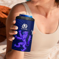 New Zealand and Scotland Rugby 4 in 1 Can Cooler Tumbler All Black Maori With Thistle Together LT14 - Polynesian Pride