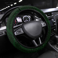 Hafa Adai Guam Discovery Day Steering Wheel Cover Chamorro Latte Stone Hand Green Version