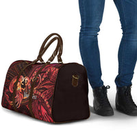 Personalised Polynesia Zodiac Aries Travel Bag Galaxy Polynesian Pattern Chest Tattoo Style