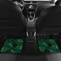 Personalised Polynesia Zodiac Taurus Car Mats Galaxy Polynesian Pattern Chest Tattoo Style