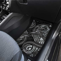 Personalised Polynesia Zodiac Cancer Car Mats Galaxy Polynesian Pattern Chest Tattoo Style LT14 - Polynesian Pride