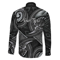 Personalised Polynesia Zodiac Cancer Family Matching Short Sleeve Bodycon Dress and Hawaiian Shirt Galaxy Polynesian Pattern Chest Tattoo Style LT14 - Polynesian Pride