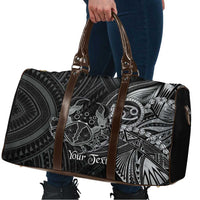 Personalised Polynesia Zodiac Cancer Travel Bag Galaxy Polynesian Pattern Chest Tattoo Style