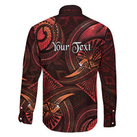 Personalised Polynesia Zodiac Scorpio Family Matching Mermaid Dress and Hawaiian Shirt Galaxy Polynesian Pattern Chest Tattoo Style