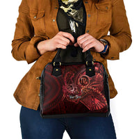 Personalised Polynesia Zodiac Scorpio Shoulder Handbag Galaxy Polynesian Pattern Chest Tattoo Style