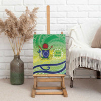 Te Maeva Nui Cook Islands Canvas Wall Art 60th Independence Anniversary Proud