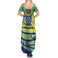 Te Maeva Nui Cook Islands Family Matching Summer Maxi Dress and Hawaiian Shirt 60th Independence Anniversary Proud LT14 - Polynesian Pride