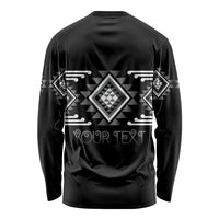 Aotearoa Atua Rehua Personalised Long Sleeve Shirt Maori God Of Healing Taniko Motifs LT14 - Polynesian Pride