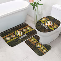 Aotearoa Atua Mahuika Bathroom Set Maori Goddess Of Fire Taniko Motifs LT14 - Polynesian Pride