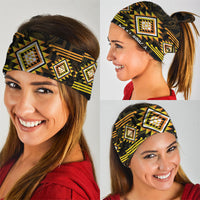 Aotearoa Atua Mahuika Neck Gaiter Maori Goddess Of Fire Taniko Motifs LT14 - Polynesian Pride