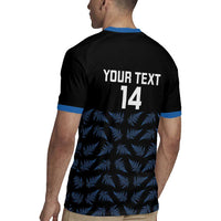 New Zealand Silver Fern Cricket Custom Rugby Jersey Black Cap T20 Version - Polynesian Pride
