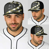 Born And Raised Aloha Hawaii Baseball Net Cap Kanaka Kakau Hawaiian Tiare Pakalana Lei - Polynesian Pride
