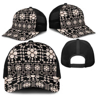 Aloha Hawaii Shell Quilt Baseball Net Cap Seamless Style - Polynesian Pride