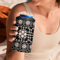 Aloha Hawaii Shell Quilt 4 in 1 Can Cooler Tumbler Seamless Style LT14 - Polynesian Pride