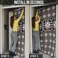 Aloha Hawaii Shell Quilt Door Cover Seamless Style - Polynesian Pride