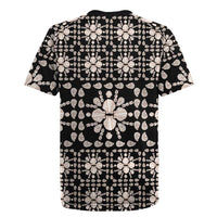 Aloha Hawaii Shell Quilt Rugby Jersey Seamless Style - Polynesian Pride