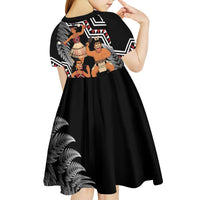 Aotearoa Kapa Haka Kid Short Sleeve Dress 2025 Festival - Traditional Maori Dance