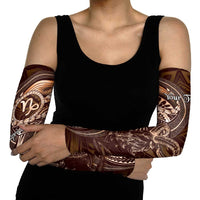 Personalised Polynesia Zodiac Capricorn Arm Sleeves Galaxy Polynesian Pattern Chest Tattoo Style