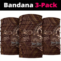 Personalised Polynesia Zodiac Capricorn Neck Gaiter Galaxy Polynesian Pattern Chest Tattoo Style